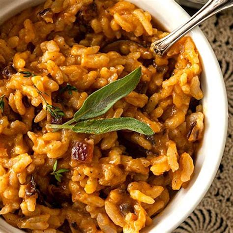 instant-pot-pumpkin-risotto-with-caramelized-onions image