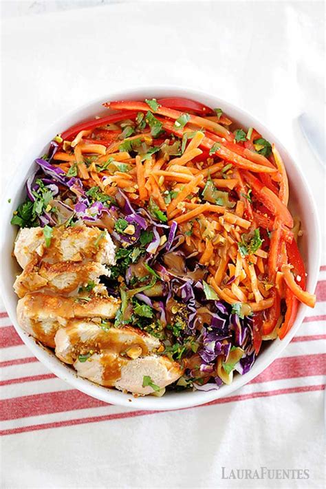 thai-pasta-salad-with-chicken-and-peanut-dressing image