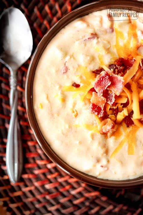 corn-chowder-with-bacon-favorite-family image