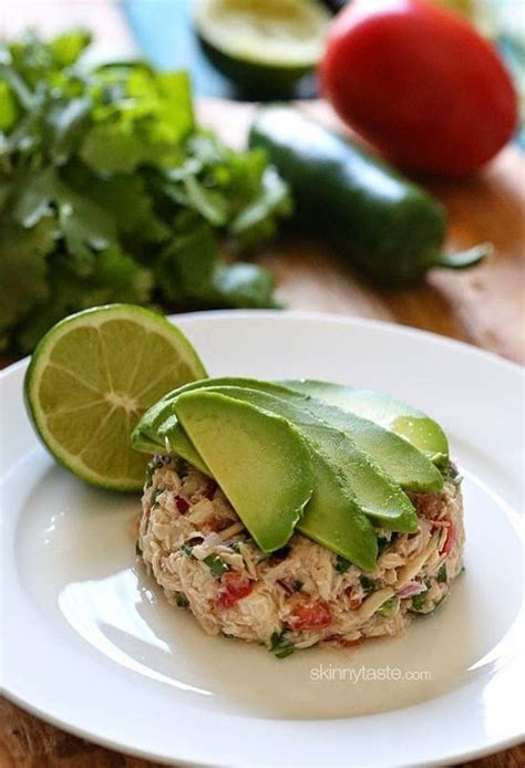 canned-tuna-ceviche-skinnytaste image