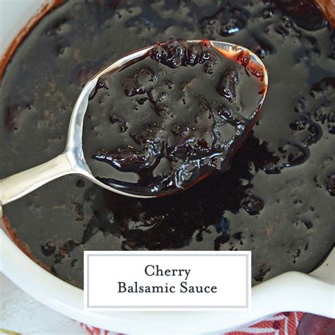 simple-cherry-balsamic-sauce-recipe-with-only-4 image