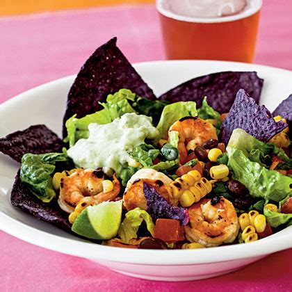 southwestern-style-shrimp-taco-salad-recipe-myrecipes image