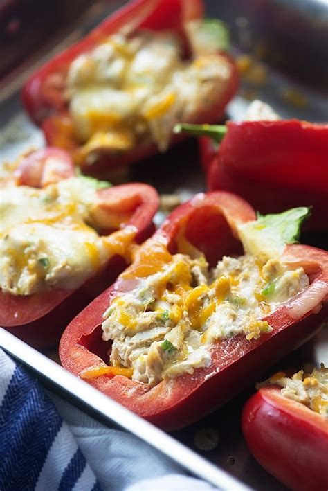 cream-cheese-chicken-stuffed-peppers image