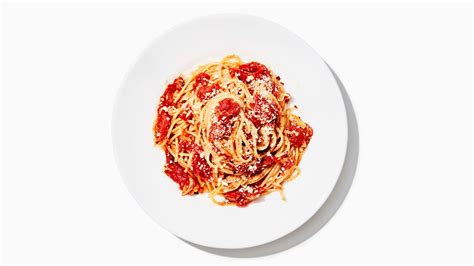 bucatini-with-butter-roasted-tomato-sauce image