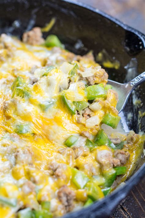 one-pan-keto-philly-cheesesteak-skillet-the-best-keto image