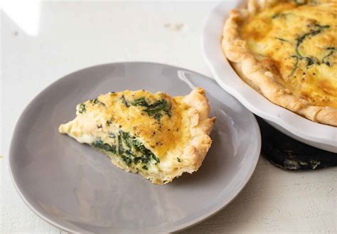 quiche-florentine-with-fontina-and-fresh-spinach image