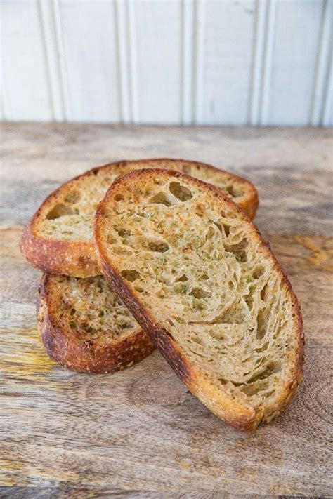 homemade-garlic-bread-recipe-using-sourdough image