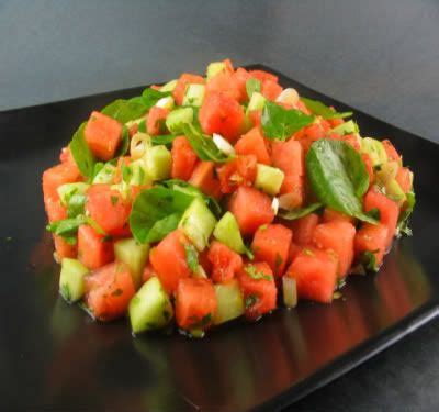 one-perfect-bite-watermelon-and-watercress-salad image