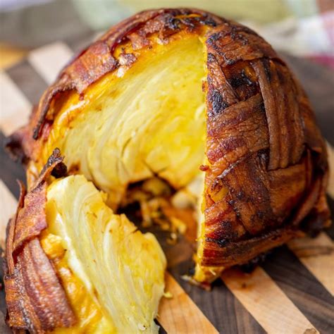 bacon-wrapped-smoked-cabbage-hey-grill-hey image