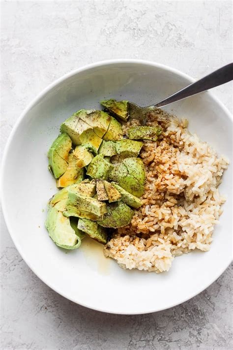 avocado-brown-rice-bowl-the-wooden-skillet image