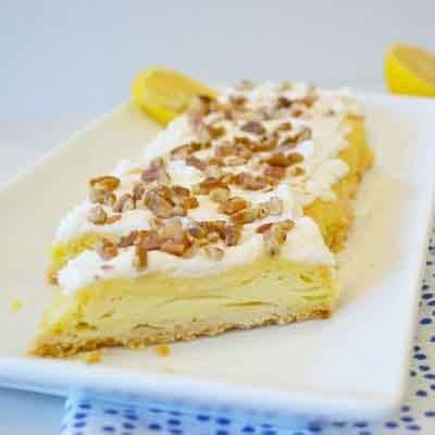 lemon-pecan-pastry-slices-recipe-land-olakes image