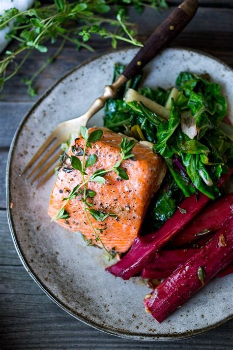 baked-salmon-with-rhubarb-feasting-at-home image