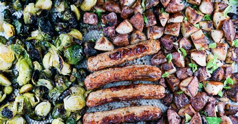 sheet-pan-sausage-potatoes-and-brussels-sprouts image