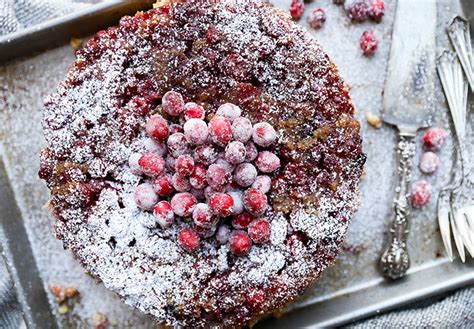 cranberry-upside-down-cake-floating-kitchen image