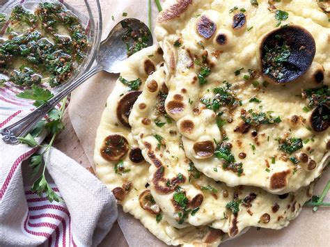 tieghans-herbed-garlic-butter-naan-a-hint-of-rosemary image