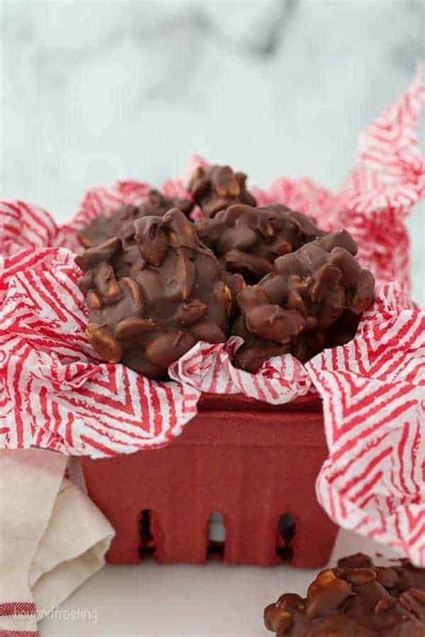 easy-peanut-clusters-no-bake-and-only-4-ingredients image