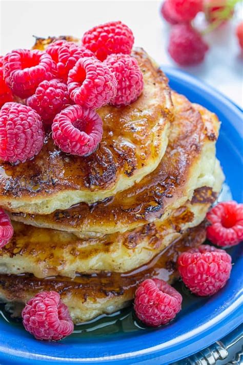 fluffy-cottage-cheese-pancakes image