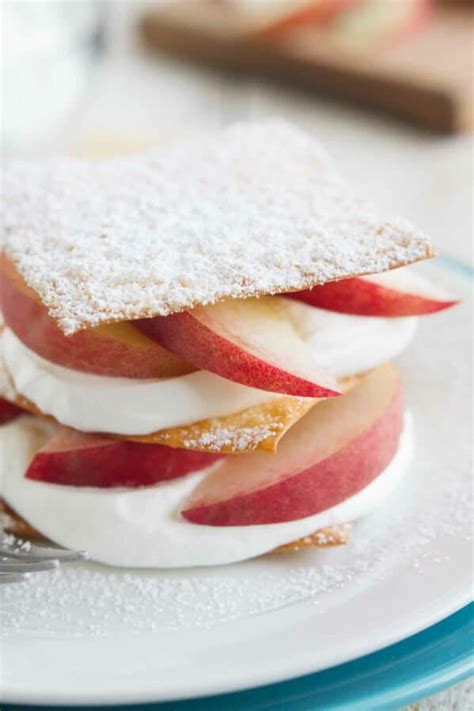 peach-napoleon-recipe-with-sugared-wonton-wrappers image