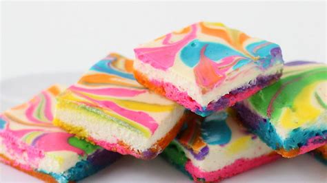 rainbow-cheesecake-swirl-bars-recipe-tablespooncom image