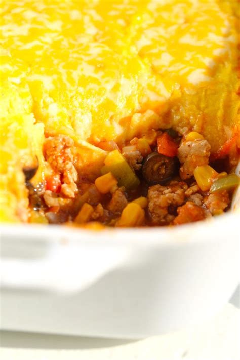 tamale-pie-with-cornmeal-crust-five-silver-spoons image