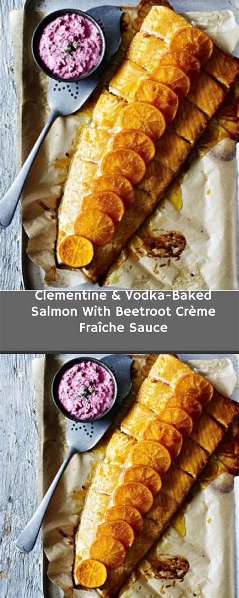 clementine-vodka-baked-salmon-with-beetroot image
