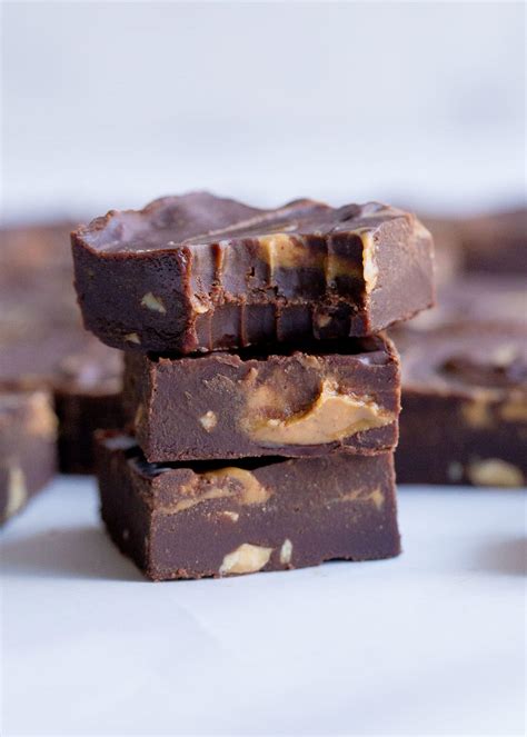 easy-almond-chocolate-fudge-wholesomelicious image
