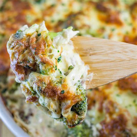 keto-chicken-broccoli-casserole-with-cheese image