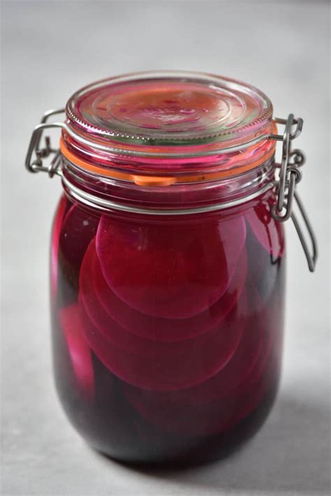 simple-middle-eastern-pickled-turnips-pink-pickles image