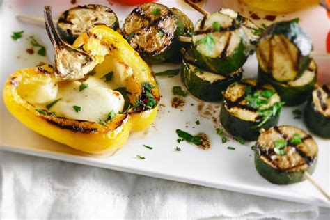 grilled-zucchini-and-bell-peppers-with-halloumi-cheese image