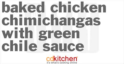 baked-chicken-chimichangas-with-green-chile-sauce image