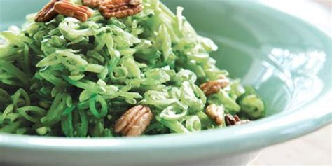 sugar-snap-pea-salad-with-pecans-recipe-country-living image