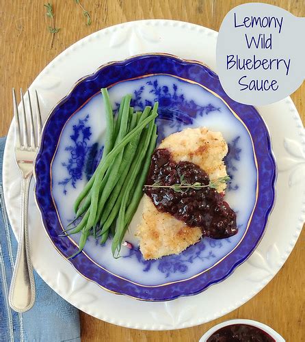 lemony-wild-blueberry-sauce-lizs-healthy-table image