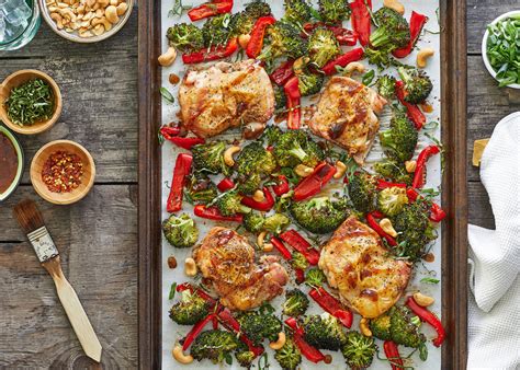 cashew-chicken-with-red-bell-pepper-and-broccoli image