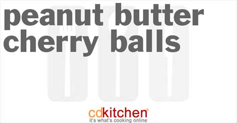 peanut-butter-cherry-balls-recipe-cdkitchencom image