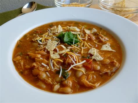 chicken-white-bean-salsa-soup-recipe-simple image