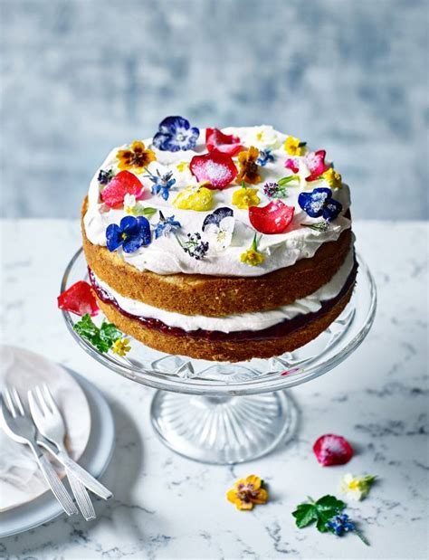 rose-cake-recipe-sainsburys-magazine image