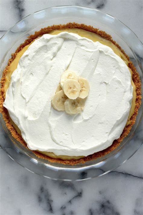 the-best-boozy-banana-cream-pie-baker-by-nature image