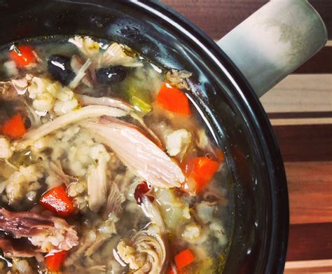 recipe-smoked-pheasant-and-wild-rice-soup-field image