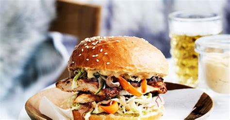 dirty-bird-chicken-burger-recipe-gourmet-traveller image