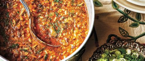 aash-persian-soup-recipe-with-lentils-olivemagazine image