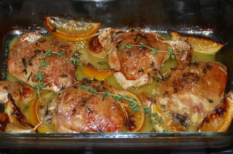 slow-roasted-garlic-and-lemon-chicken-cooking image