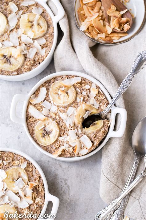 banana-coconut-baked-oatmeal-gluten-free-sugar image