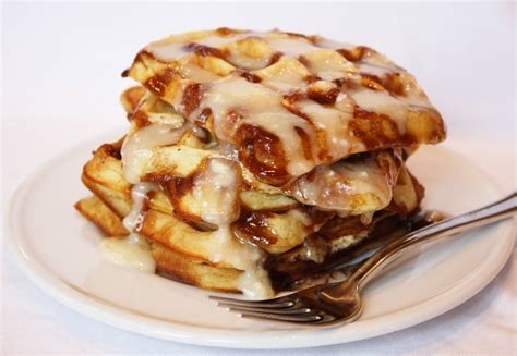 cinnamon-roll-waffles-recipe-girl image