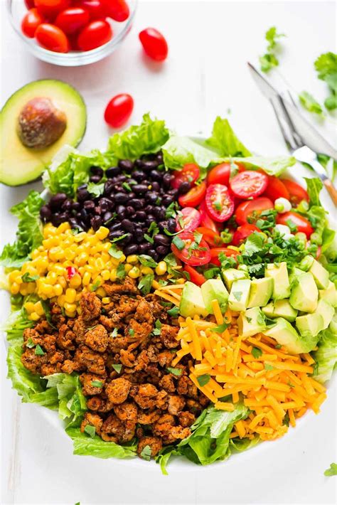 taco-salad-wellplatedcom image