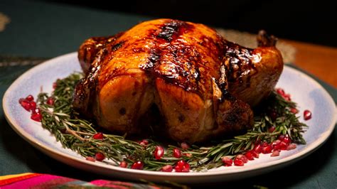 roasted-chicken-with-pomegranate-molasses-glaze image