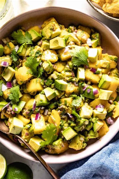 mango-avocado-salad-15-minute-recipe-foolproof image
