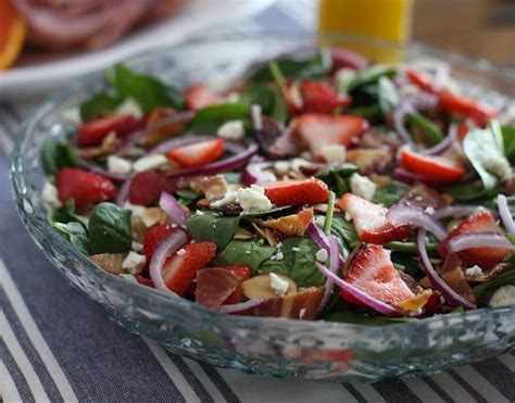 strawberry-fields-spinach-salad-with-lemon-vinaigrette image
