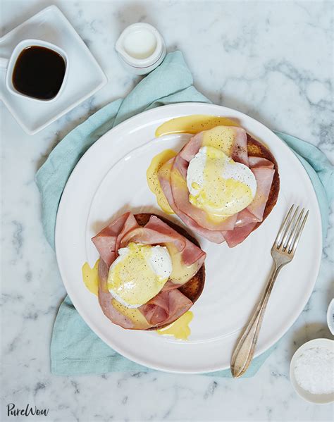 eggs-benedict-recipe-with-easy-hollandaise-sauce image