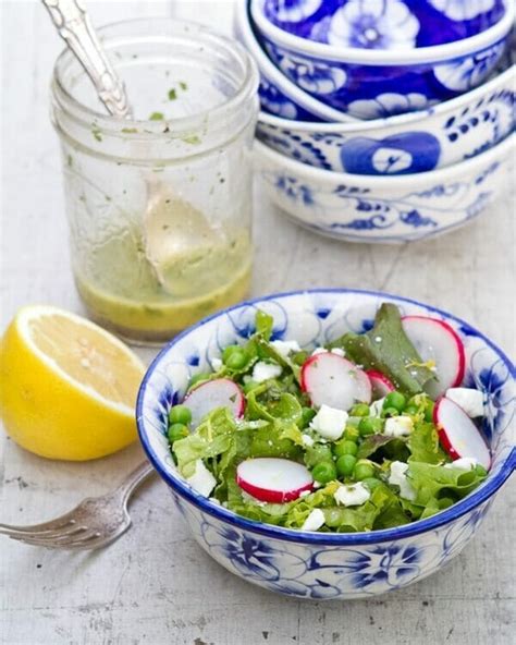 pea-salad-with-lettuce-lemon-dressing-a-couple-cooks image