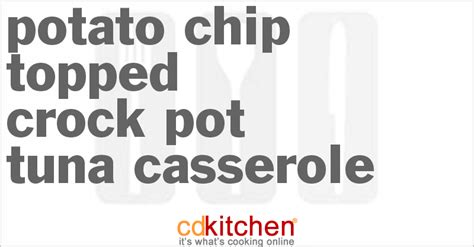potato-chip-topped-crock-pot-tuna-casserole image